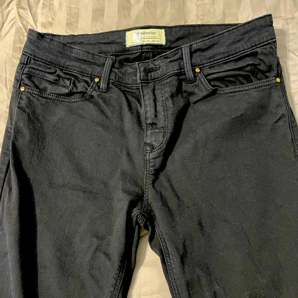 Black 5 pocket jeans